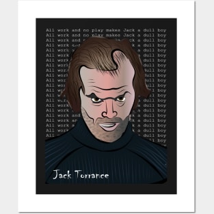 The maddening of Jack Torrance Posters and Art